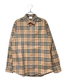 BURBERRY（バーバリー）の古着「ノヴァチェックシャツ」｜ブラウン