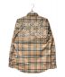 BURBERRY (バーバリー) ノヴァチェックシャツ ブラウン サイズ:M：50000円