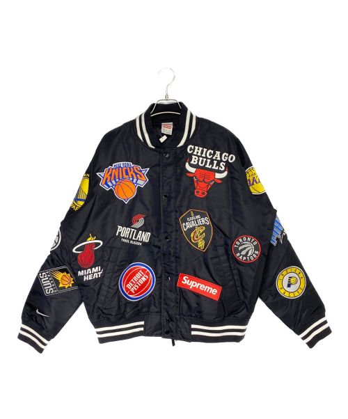 SUPREME（シュプリーム）SUPREME (シュプリーム) NIKE (ナイキ) NBA (エヌビーエー) NBA Teams Warm-Up Jacket ブラック サイズ:Mの古着・服飾アイテム