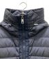 中古・古着 MONCLER (モンクレール) ニット切替ダウンジャケット ネイビー サイズ:XL：65000円