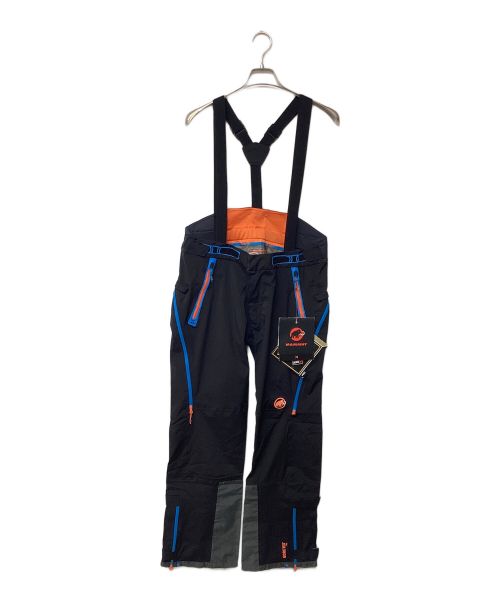 MAMMUT（マムート）MAMMUT (マムート) Nordwand Pants（トレッキングボトム) ブラック×オレンジ×ブルー サイズ:EU25 未使用品の古着・服飾アイテム