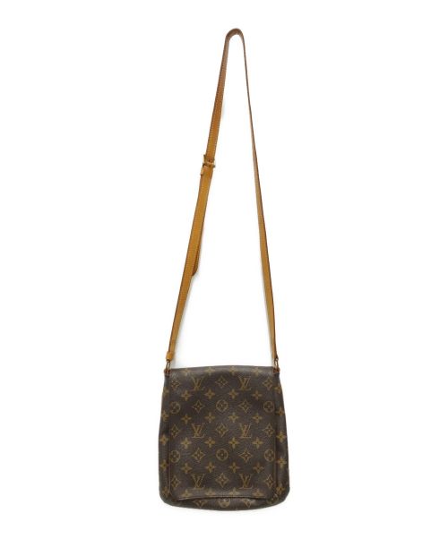 LOUIS VUITTON（ルイ ヴィトン）LOUIS VUITTON (ルイ ヴィトン) ミュゼットサルサ ショートストラップ ブラウンの古着・服飾アイテム