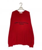 SUPREME×COMME des GARCONS SHIRTシュプリーム×コムデギャルソンシャツ）の古着「Sweater」｜レッド