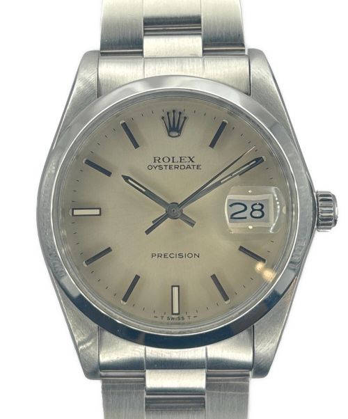 ROLEX（ロレックス）ROLEX (ロレックス) オイスターデイト プレシジョン Ref.6694 アイボリー サイズ:34mmの古着・服飾アイテム