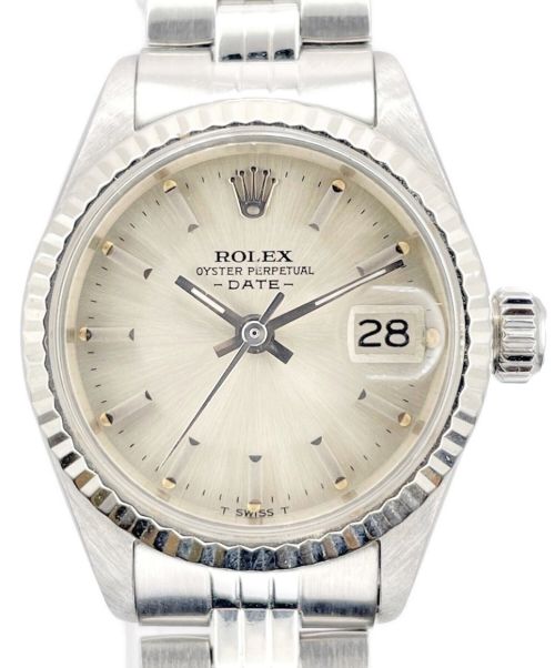 ROLEX（ロレックス）ROLEX (ロレックス) オイスター パーペチュアル デイト Ref.6917 シルバー サイズ:26mmの古着・服飾アイテム