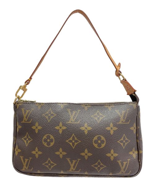 LOUIS VUITTON（ルイ ヴィトン）LOUIS VUITTON (ルイ ヴィトン) ショルダーポーチ/ポシェット・アクセソワール ブラウンの古着・服飾アイテム