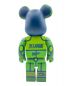 BE@RBRICK (ベアブリック) DAVID FLORES (デイビッド フローレス) XLARGE (エクストララージ) BE@R BRICK 400% サイズ:-：9800円