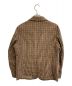 Harris Tweed (ハリスツイード) BEAMS BOY (ビームスボーイ) ウールテーラードジャケット ブラウン サイズ:1：6800円