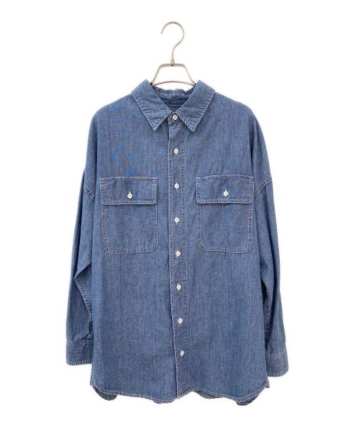 REMI RELIEF（レミレリーフ）REMI RELIEF (レミレリーフ) Chambray Shirt インディゴ サイズ:FREEの古着・服飾アイテム