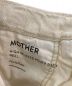 中古・古着 mother (マザー) High Waisted Pouty Prep Heel アイボリー サイズ:W25：12800円