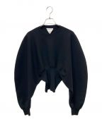 BOTTEGA VENETAボッテガベネタ）の古着「Puff Sleeve Sweater」｜ブラック