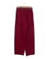 jonnlynx (ジョンリンクス) COTTON VOILE PANTS ボルドー サイズ:38：14000円