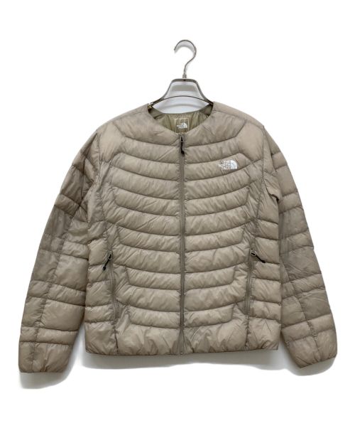 THE NORTH FACE（ザ ノース フェイス）THE NORTH FACE (ザ ノース フェイス) サンダーラウンドネックジャケット ベージュ サイズ:Lの古着・服飾アイテム