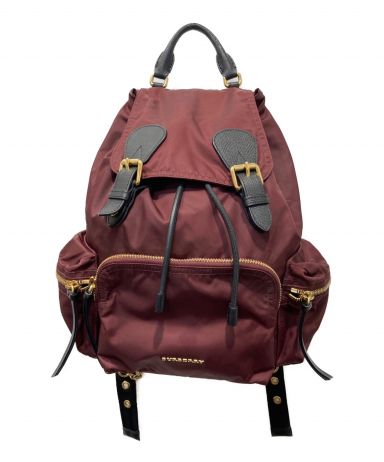 【中古・古着通販】BURBERRY (バーバリー) バックパック ボルドー｜ブランド・古着通販 トレファク公式【TREFAC  FASHION】スマホサイト