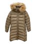 MONCLER（モンクレール）の古着「NANTESFUR ダウンコート」｜ベージュ