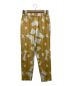 BANANA TIME（バナナタイム）の古着「Tapered Pants(Flowers Gold)」｜イエロー