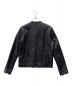 JOURNAL STANDARD (ジャーナルスタンダード) SINGLE LEATHER JACKET ブラック サイズ:M：7800円