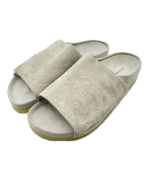 BIRKENSTOCK（ビルケンシュトック）BIRKENSTOCK (ビルケンシュトック) Fear Of God (フィア・オブ・ゴッド) 1774 Los Feliz Suede グレー サイズ:43の古着・服飾アイテム