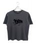 Dior（ディオール）の古着「カットソー/Tシャツ」｜グレー×ブラック