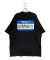 VETEMENTS (ヴェトモン) HELLO MY NAME IS TEE ブラック サイズ:S：30000円