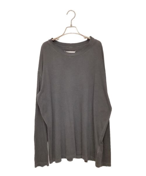 Maison Margiela（メゾンマルジェラ）Maison Margiela (メゾンマルジェラ) ロングスリーブカットソー グレー サイズ:48の古着・服飾アイテム