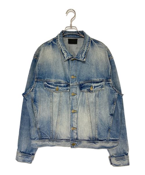 Fear Of God（フィア・オブ・ゴッド）Fear Of God (フィア・オブ・ゴッド) Denim Trucker Jacket インディゴ サイズ:Lの古着・服飾アイテム