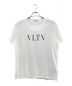 VALENTINO（ヴァレンティノ）の古着「VLTNロゴプリントTシャツ」｜ホワイト
