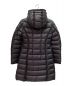 MONCLER (モンクレール) HERMINE/ロングダウンコート ネイビー：120800円