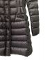 中古・古着 MONCLER (モンクレール) HERMINE/ロングダウンコート ネイビー：120800円