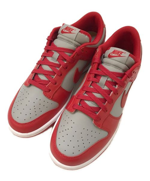 NIKE（ナイキ）NIKE (ナイキ) DUNK LOW RETRO 'Medium Grey' レッド×グレー サイズ:27㎝ 未使用品の古着・服飾アイテム