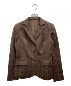 BURBERRY LONDONバーバリーロンドン）の古着「テーラードジャケット」｜ブラウン