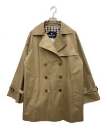 Aquascutum×journal standard L'essage（アクアスキュータム×ジャーナルスタンダード レサージュ）の古着「ショートトレンチコート」｜ベージュ