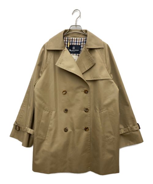 Aquascutum（アクアスキュータム）Aquascutum (アクアスキュータム) journal standard L'essage (ジャーナルスタンダード レサージュ) ショートトレンチコート ベージュ サイズ:-の古着・服飾アイテム