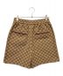 GUCCI (グッチ) THE NORTH FACE (ザ ノース フェイス) GG柄 SHORT PANTS ブラウン サイズ:XS：65000円