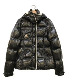 MONCLER（モンクレール）の古着「QUINCY ダウンジャケット」｜ブラック×ホワイト