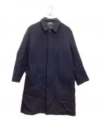 AURALEEオーラリー）の古着「BEAVER MELTON SOUTIEN COLLAR COAT」｜ブラック