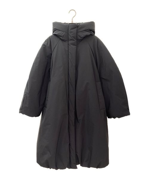 CLANE（クラネ）CLANE (クラネ) BALLOON HOODIE LONG DOWN COAT ブラック サイズ:2の古着・服飾アイテム