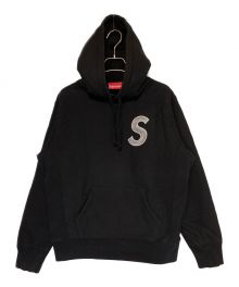 SUPREME（シュプリーム）の古着「S Logo Hooded Sweatshirt」｜ブラック