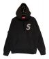 SUPREME（シュプリーム）の古着「S Logo Hooded Sweatshirt」｜ブラック