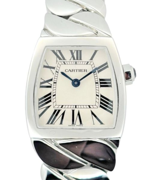 Cartier（カルティエ）Cartier (カルティエ) ラドーニャ SM Ref.W66012I 白文字盤 サイズ:SM/SMALLの古着・服飾アイテム