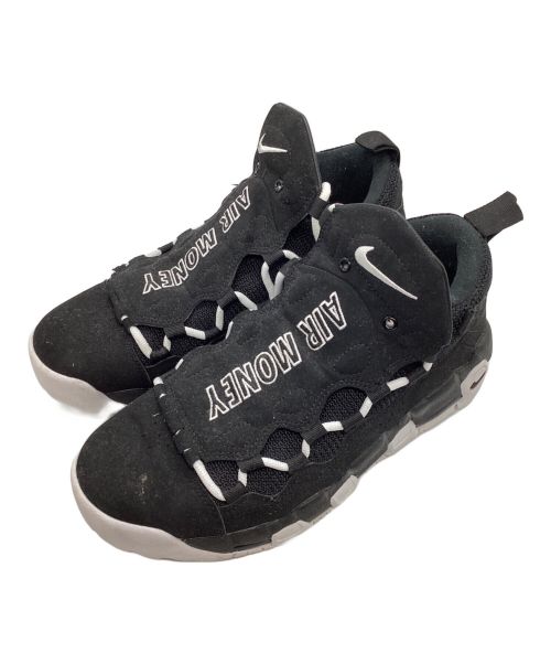 NIKE（ナイキ）NIKE (ナイキ) air more money ブラック×ホワイト サイズ:7.5の古着・服飾アイテム