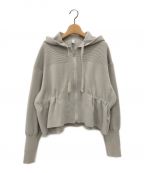 CFCLシーエフシーエル）の古着「HIGH TWIST MILAN HOODIE」｜ライトグレー