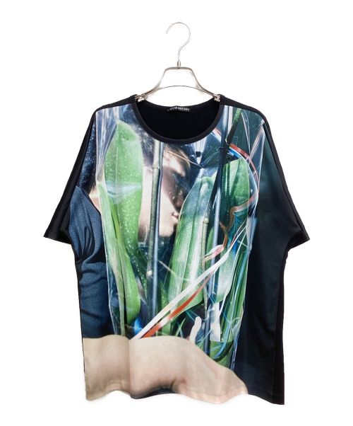 ISSEY MIYAKE MEN（イッセイミヤケメン）ISSEY MIYAKE MEN (イッセイミヤケメン) フォトグラフィックTシャツ ブラック サイズ:3の古着・服飾アイテム