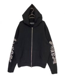 CHROME HEARTS（クロムハーツ）の古着「カシミヤジップニットパーカー」｜ブラック