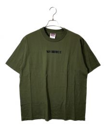 UNTRACE（アントレース）の古着「ロゴTシャツ」｜オリーブ