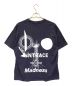 UNTRACE (アントレース) ロゴTシャツ ネイビー サイズ:M：5000円