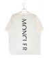 MONCLER (モンクレール) プリントTシャツ ホワイト サイズ:M：30000円