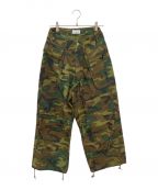 HERILLヘリル）の古着「Duck ERDL Camouflage Cargopants」｜グリーン