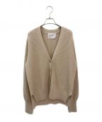 MARIA MCMANUSマリアマクマナス）の古着「SPLIT SLEEVE COCOON CARDIGAN」｜ベージュ