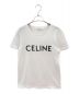 CELINE（セリーヌ）の古着「コットンロゴTシャツ」｜ホワイト